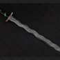 Custom Hand Forged Damascus Steel Viking Sword, Best Quality, Battle Ready Sword