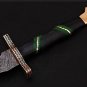 Custom Hand Forged Damascus Steel Viking Sword, Best Quality, Battle Ready Sword
