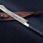 CUSTOM HAND FORGED DAMASCUS SWORD BUSTER SWORD WITCHER VIKING OUTDOOR SWORD