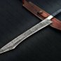 CUSTOM HAND FORGED DAMASCUS SWORD BUSTER SWORD WITCHER VIKING OUTDOOR SWORD