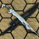 Custom Handmade 23 Inches D2 Steel Hunting Bowie Machete Knife Full Tang
