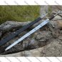 Damascus steel sword, Lord of rings sword, Narsil swords, handmade swords, gift for him