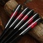 Custom Handmade Carbon Steel 5pice Chef Knife Kitchen set with leather Rolbag