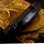 5pice Customized Handmade J2 Kitchen Chef Set wood Handle with Lethathe Rollbag