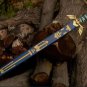 Custom Handmade 42"Sword with Beautifull Leather scabrd