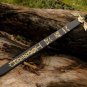 Custom Handmade 42"Sword with Beautifull Leather scabrd