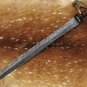 Custom Handmade 36"Sword with Beautifull Leather Sheath