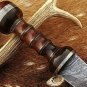 Custom Handmade 36"Sword with Beautifull Leather Sheath