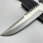 Custom Handmade spring steel Commando knife With Leather Sheath