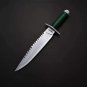 Custom Handmade High steel Commando knife With Leather Sheath
