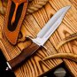 Custom Handmade D2 Hunting knife With Leather Sheath
