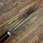 Custom Handmade Dmascus Hunting Camping Bowie knife With Leather Sheath
