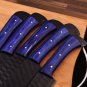 Custom Handmade J2 Steel 5 Pice Chef Set With Leather Sheath