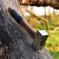 Custom Handmade Carbon Steel Engraved Hummer With Leather Sheath
