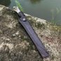Custom Handmade J2 Steel Hunting,Camping knife With Leather Sheath