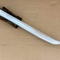 Custom Handmade Carbon Steel Viking Sword With Leather Sheath