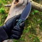 Custom Handmade Carbon Steel Hunting knife With Leather Sheath