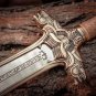 CUSTOM HANDMADE  HIGH STEEL CONAN THE BARBARIAN ATLANTEAN SWORD