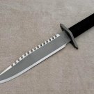 Custom Handmade J2 steel Commando knife With Leather Sheath