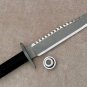 Custom Handmade J2 steel Commando knife With Leather Sheath