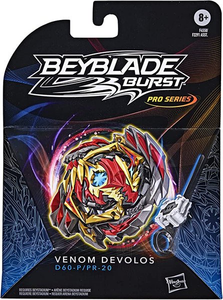 Venom Devolos Burst Quaddrive Pro Series Beyblade F4558