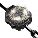 Toys Burst Lr Dual Left & Right Spin Ripcord Sparking Launcher, Black