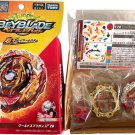 Toys World Spriggan Burst Surge Superking Beyblade B-172 (Rare Gold Chassis Recolor Version)
