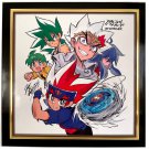 Toys Metal Fight Beyblade Anime 10Th Anniversary Artwork Portrait
