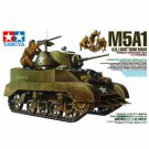 Toys 1/35 Wwii Us M5A1 Light Tank With 4 Figures Plastic Military Vehicle Model Kit Gift Kids Boys