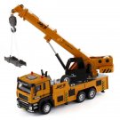 Toys 1:50 Crane Truck Construction Equipment Diecast Sound Light Gift Kids Boys