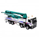 Toys 1:50 Concrete Pump Truck Diecast Metal Construction White Gift Kids Boys