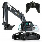 Toys 1:24 Remote Control Excavator 2.4Ghz 9Ch Rc Truck Construction Tractor Gift Kids Boys
