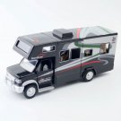 Toys Camper Rv 1:32 Motorhome Model Car Diecast Sound Light Black Gift Kids Boys