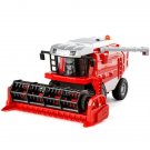 Toys Farm Harvester Tractor Diecast Vehicle With Sound Light Red Gift Kids Boys