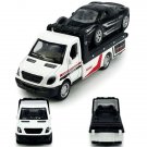 Toys Trucks Flatbed Truck Transport Trailer Diecast Vehicle Gift Kids Boys