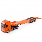 Toys 1/50 Trucks Flatbed Truck Transport Trailer Diecast Cars Orange Gift Kids Boys