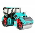 Toys 1:50 Road Roller Construction Vehicle Diecast Model Car Metal Blue Gift Kids Boys
