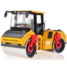 Toys 1:50 Road Roller Construction Equipment Model Car Diecast Vehicle Yellow Gift Kids Boys