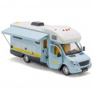 Toys 1:32 Rv Camper Motorhome Model Car Diecast Blue Gift Kids Boys