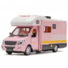 Toys 1:32 Rv Camper Motorhome Model Car Diecast Pink Gift Kids Boys