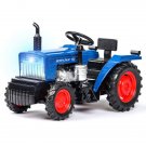 Toys 1:32 Farm Tractor Truck Diecast Vehicle Pull Back Blue Gift Kids Boys