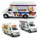Toys Trucks Diecast Food Truck Van Model Car Pull Back Cars Gift Kids Boys