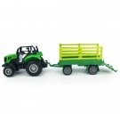 Toys Farm Tractor Truck Trailer Animal Transport Diecas Set Gift Kids Boys