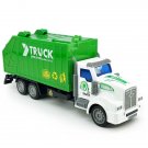 Toys Trucks 1:36 Garbage Truck Model Car Diecast Pull Back Gift Kids Boys