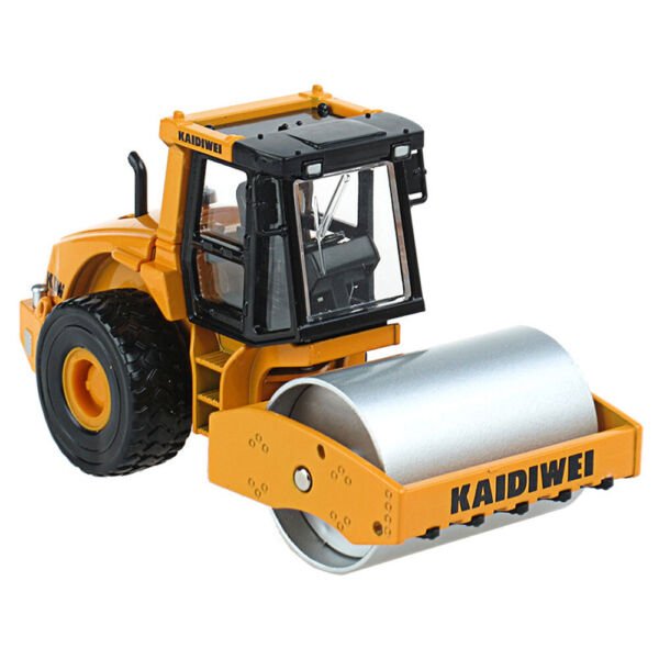 Toys 1:50 Scale Road Roller Construction Vehicle Model Diecast Metal Gift Kids Boys