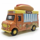 Toys 1/36 Scale Hot Dog Truck Model Car Diecast W/ Sound Light Gift Kids Boys