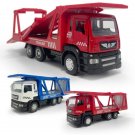 Toys 1:50 Flatbed Truck Car Transporter Model Car Diecast Trucks Gift Kids Boys
