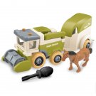 Toys Take Apart Farm Tractor Truck Harvester Horse Transport Toddlers Gift Kids Boys