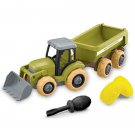 Toys Take Apart Farm Tractor Truck Loader Corns Transport Toddlers Gift Kids Boys