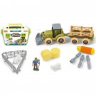 Toys Take Apart Farm Playset Tractor Truck Loader Sheep Transport Gift Kids Boys